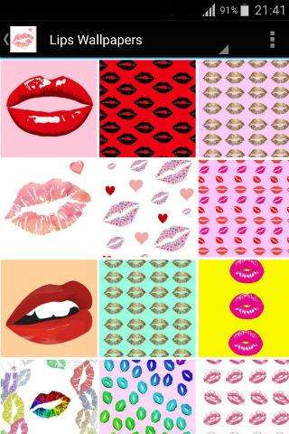 Emulate Android APK Lip Wallpapers