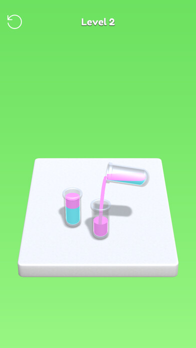 Emulate iPhone app Liquid Fill 3D using MyAndroid