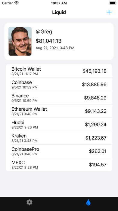 Emulate iPhone app Liquid: Proof of Assets using MyAndroid Emulate iPhone app Liquid: Proof of Assets using MyAndroid