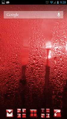 Emulate Android APK Liquid Red Icon Pack