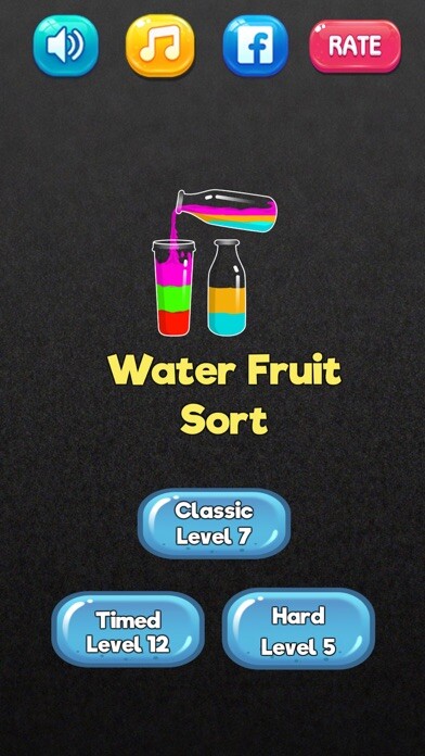 Emulate iPhone app Liquid Sort:Fruit Water Puzzle using MyAndroid Emulate iPhone app Liquid Sort:Fruit Water Puzzle using MyAndroid