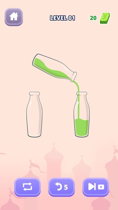 Emulate iPhone app Liquid Sort - Water Sort using MyAndroid Emulate iPhone app Liquid Sort - Water Sort using MyAndroid