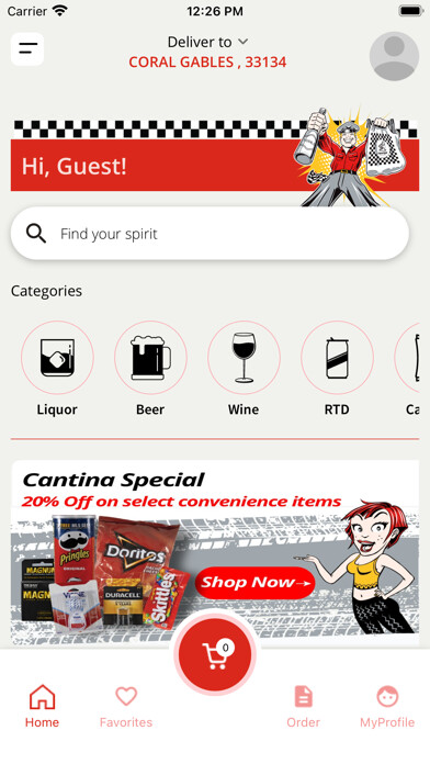 Emulate iPhone app LiquorSplit using MyAndroid