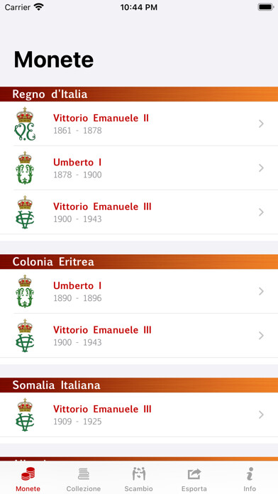 Emulate iPhone app Lira Monete Regno using MyAndroid
