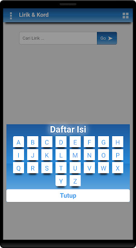 Emulate Android APK Lirik dan Chord Offline