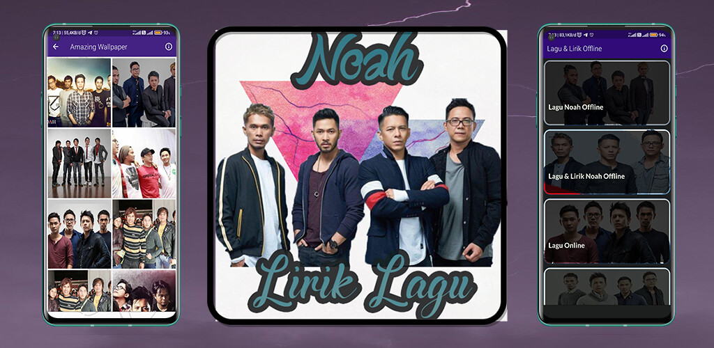 Run android online APK Lirik Lagu Noah Offline MP3 from MyAndroid or emulate Lirik Lagu Noah Offline MP3 using MyAndroid