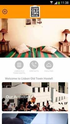 Emulate Android APK Lisbon Old Town Hostel
