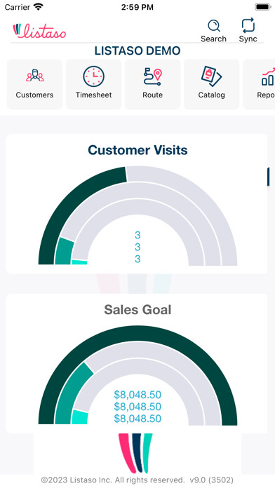 Emulate iPhone app Listaso Sales Order & Catalog using MyAndroid Emulate iPhone app Listaso Sales Order & Catalog using MyAndroid