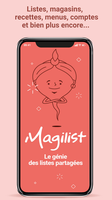 Emulate iPhone app Liste de courses par Magilist using MyAndroid Emulate iPhone app Liste de courses par Magilist using MyAndroid