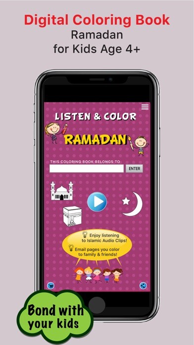 Emulate iPhone app Listen & Color Ramadan using MyAndroid Emulate iPhone app Listen & Color Ramadan using MyAndroid