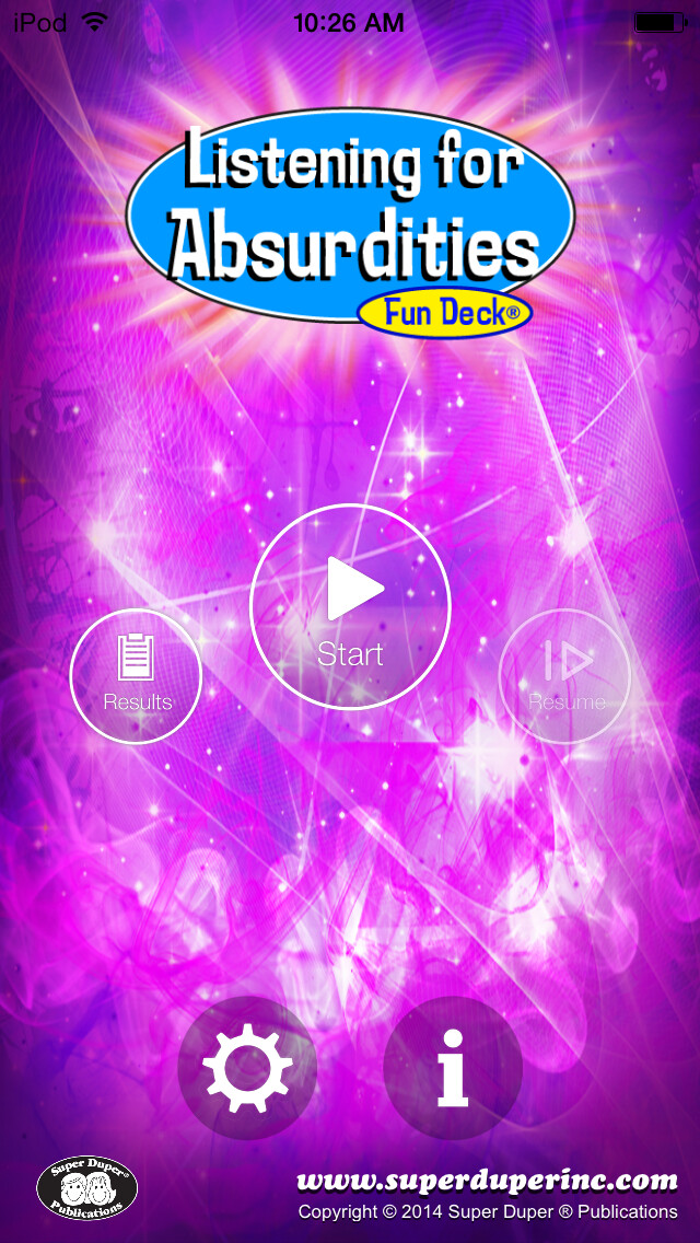 Emulate iPhone app Listening for Absurdities Fun Deck using MyAndroid Emulate iPhone app Listening for Absurdities Fun Deck using MyAndroid