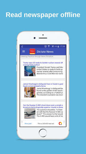 Run android online APK Listen News &  Learn English from MyAndroid or emulate Listen News &  Learn English using MyAndroid