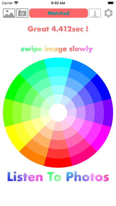 Emulate iPhone app ListenToPhotosLite using MyAndroid