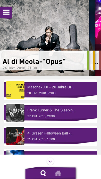 Emulate iPhone app LIST EVENTS - Graz using MyAndroid Emulate iPhone app LIST EVENTS - Graz using MyAndroid