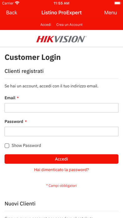 Emulate iPhone app Listino ProExpert HikVision using MyAndroid Emulate iPhone app Listino ProExpert HikVision using MyAndroid