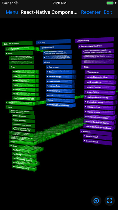 Emulate iPhone app Lists 3D Pro - to-do & outline using MyAndroid