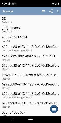 Run android online APK List Scanner - Barcode, Beacon and RFID Scanner from MyAndroid or emulate List Scanner - Barcode, Beacon and RFID Scanner using MyAndroid Run android online APK List Scanner - Barcode, Beacon and RFID Scanner from MyAndroid or emulate List Scanner - Barcode, Beacon and RFID Scanner using MyAndroid