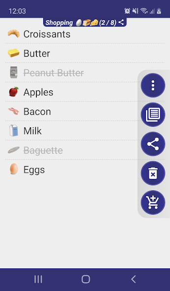 Run android online APK List + (share, voice input) from MyAndroid or emulate List + (share, voice input) using MyAndroid