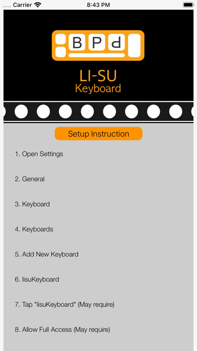 Emulate iPhone app Li-Su Keyboard Plus using MyAndroid Emulate iPhone app Li-Su Keyboard Plus using MyAndroid