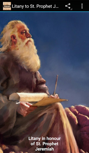 Run android online APK Litany to St. Prophet Jeremiah from MyAndroid or emulate Litany to St. Prophet Jeremiah using MyAndroid