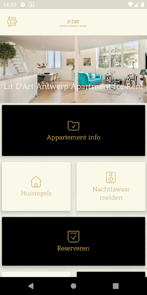 Run android online APK Lit DArt Antwerp Apartments from MyAndroid or emulate Lit DArt Antwerp Apartments using MyAndroid Run android online APK Lit DArt Antwerp Apartments from MyAndroid or emulate Lit DArt Antwerp Apartments using MyAndroid