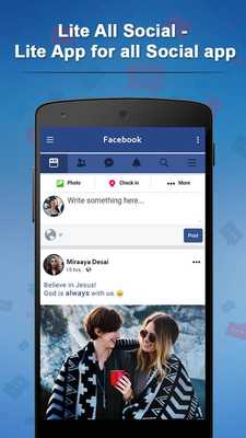 Emulate Android APK Lite All Social - Lite App for all Social app