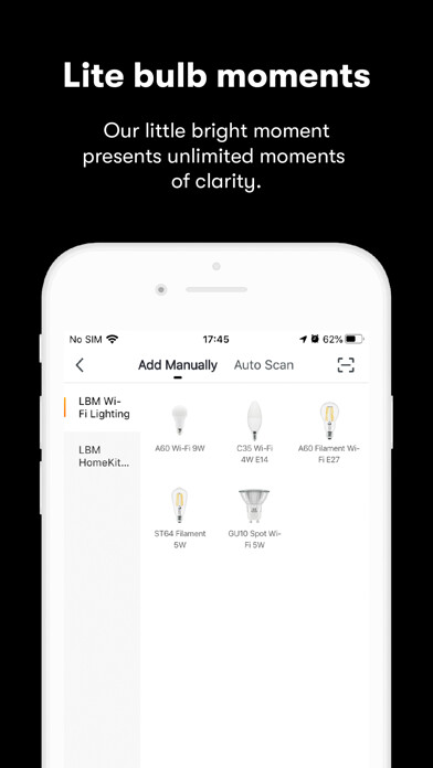 Emulate iPhone app Lite Bulb Moments using MyAndroid