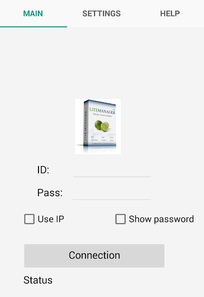 Emulate iPhone app LiteManager using MyAndroid