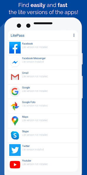 Run android online APK LitePass: to the Lite version! from MyAndroid or emulate LitePass: to the Lite version! using MyAndroid
