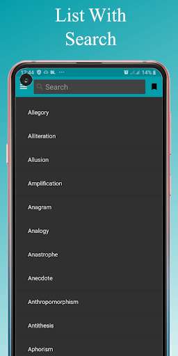 Run android online APK Literary Terms in English Literature from MyAndroid or emulate Literary Terms in English Literature using MyAndroid