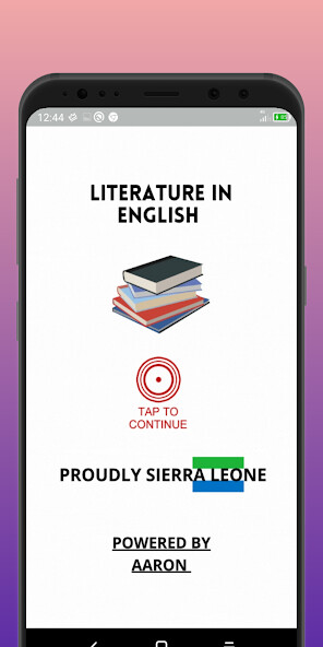 Run android online APK Literature In English from MyAndroid or emulate Literature In English using MyAndroid