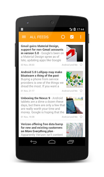 Run android online APK Lite RSS from MyAndroid or emulate Lite RSS using MyAndroid