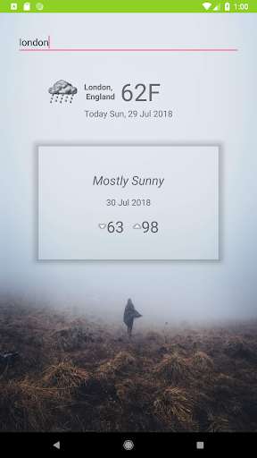 Run android online APK Lite Weather from MyAndroid or emulate Lite Weather using MyAndroid