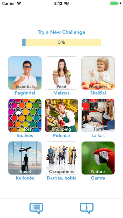Emulate iPhone app Lithuanian for Beginners using MyAndroid Emulate iPhone app Lithuanian for Beginners using MyAndroid