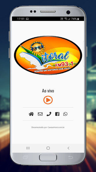 Run android online APK Litoral FM 93.1 from MyAndroid or emulate Litoral FM 93.1 using MyAndroid