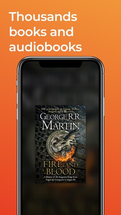Emulate iPhone app Litres: Books using MyAndroid