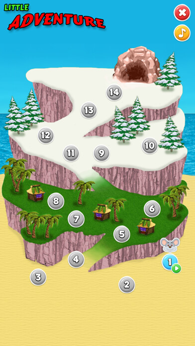 Emulate iPhone app Little Adventure Maze World using MyAndroid