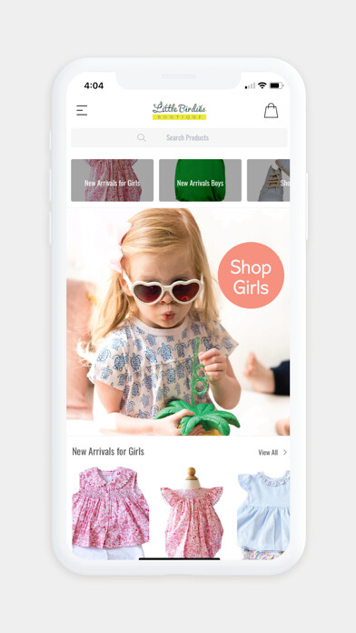Emulate iPhone app Little Birdies Boutique™ using MyAndroid Emulate iPhone app Little Birdies Boutique™ using MyAndroid