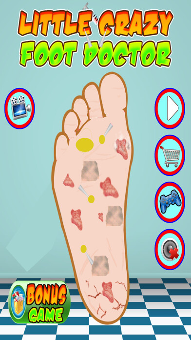 Emulate iPhone app Little Crazy Foot Doctor Games using MyAndroid Emulate iPhone app Little Crazy Foot Doctor Games using MyAndroid