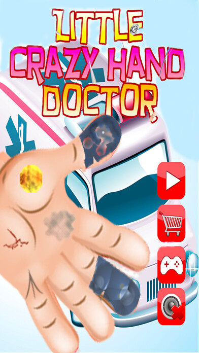 Emulate iPhone app Little Crazy Hand Doctor Games using MyAndroid Emulate iPhone app Little Crazy Hand Doctor Games using MyAndroid