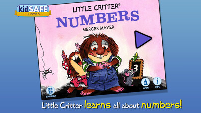 Emulate iPhone app Little Critter Numbers using MyAndroid