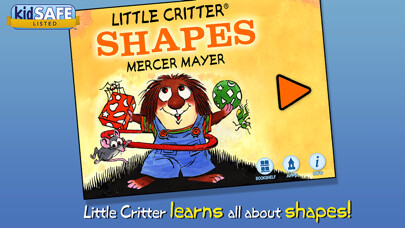 Emulate iPhone app Little Critter Shapes using MyAndroid