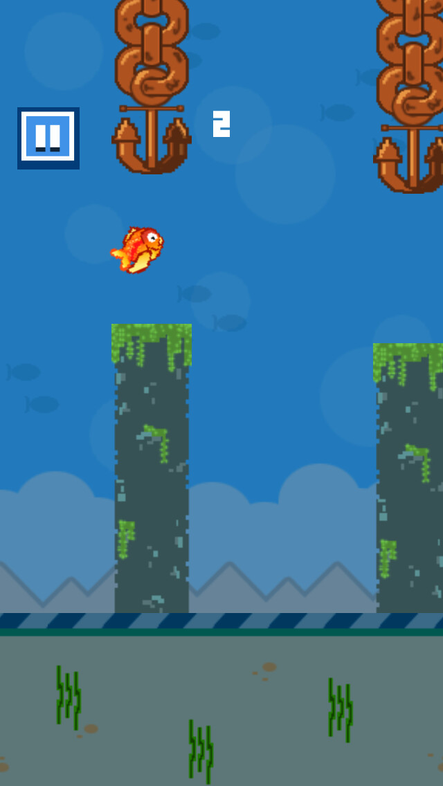 Emulate iPhone app Little Flipper Fall- The Adventure of a Tiny, Flappy, Flying, Bird Fish with Splashy Birds Wings using MyAndroid Emulate iPhone app Little Flipper Fall- The Adventure of a Tiny, Flappy, Flying, Bird Fish with Splashy Birds Wings using MyAndroid