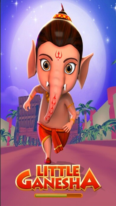 Emulate iPhone app Little Ganesha using MyAndroid