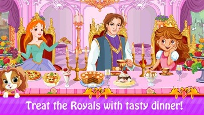 Emulate iPhone app Little Girl Restaurant  Chef using MyAndroid