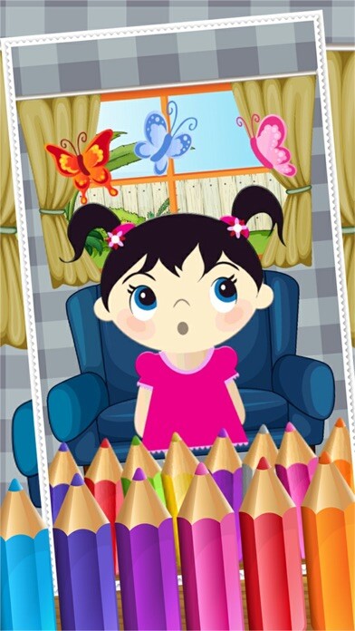 Emulate iPhone app Little Girls Coloring World Drawing Story Kids Game using MyAndroid Emulate iPhone app Little Girls Coloring World Drawing Story Kids Game using MyAndroid