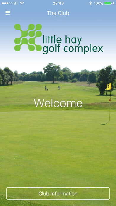 Emulate iPhone app Little Hay Golf Complex using MyAndroid