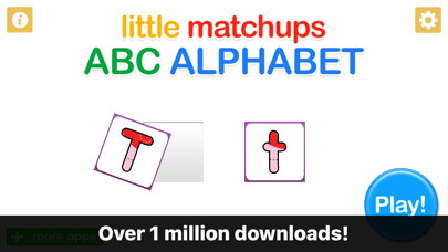 Emulate iPhone app Little Matchups ABC - Alphabet Letters and Phonics using MyAndroid