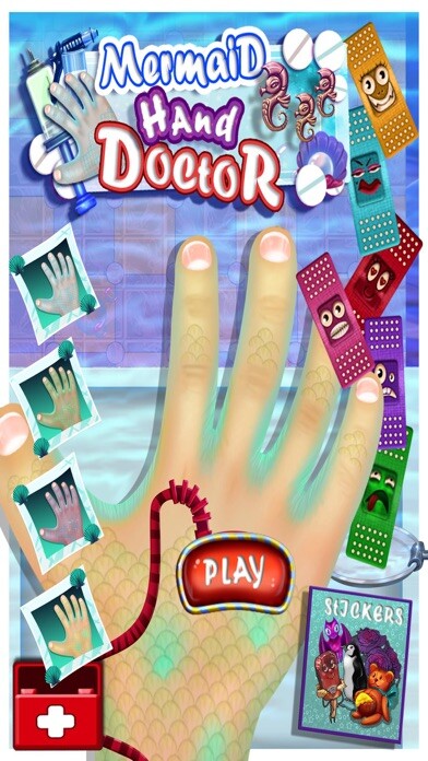 Emulate iPhone app Little Mermaid Sea Hand Doctor using MyAndroid Emulate iPhone app Little Mermaid Sea Hand Doctor using MyAndroid