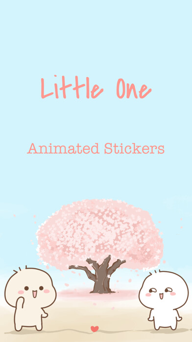 Emulate iPhone app Little One Couple Animated using MyAndroid